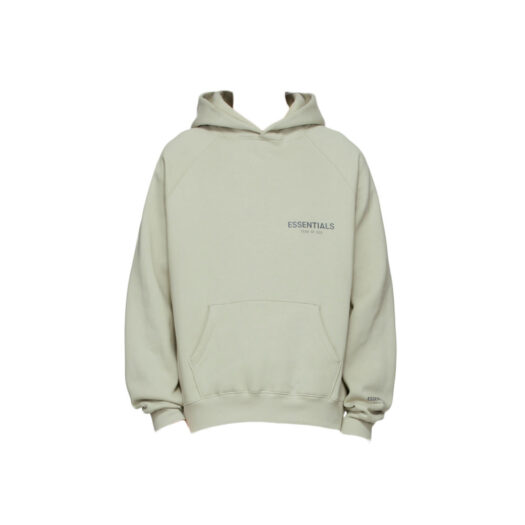 Fear of God Essentials SSENSE Exclusive Pullover Hoodie Concrete