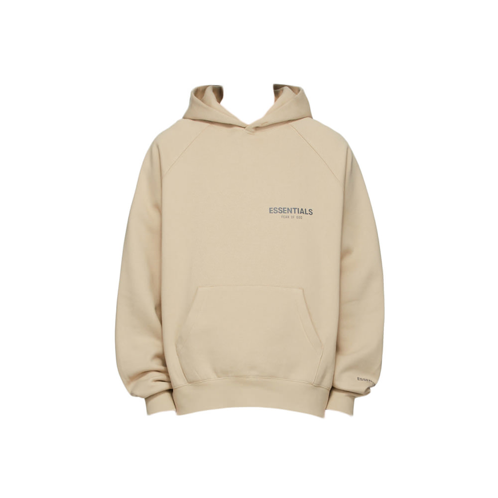 Fear of God Essentials SSENSE Exclusive Pullover Hoodie LinenFear of ...