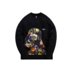 Kith Star Wars Floral Vader Crewneck Black