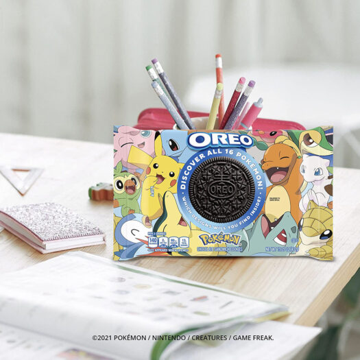 Oreo Pokémon Themed Chocolate Sandwich Cookies, Limited Edition