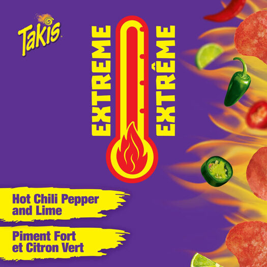 Takis Kettlez Fuego Kettle Cooked Chips, 200g/7.1 oz, [Imported from Canada]