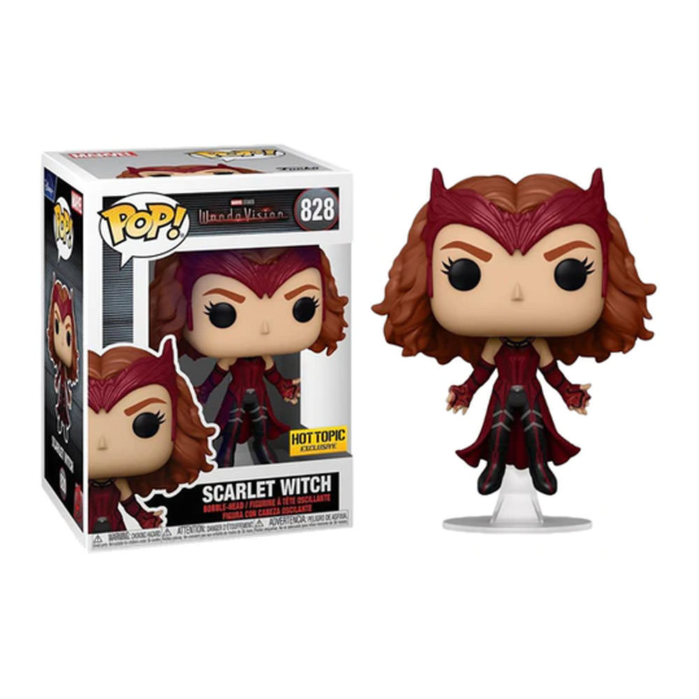 Funko POP! Marvel: WandaVision – Scarlet Witch - Collectable Vinyl Figure -  Gift Idea - Official Merchandise - Toys for Kids & Adults - TV Fans - Model  Figure for Collectors and