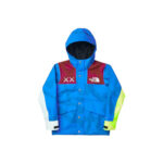 KAWS x The North Face Youth Mountain Parka Jacket Blue/Red