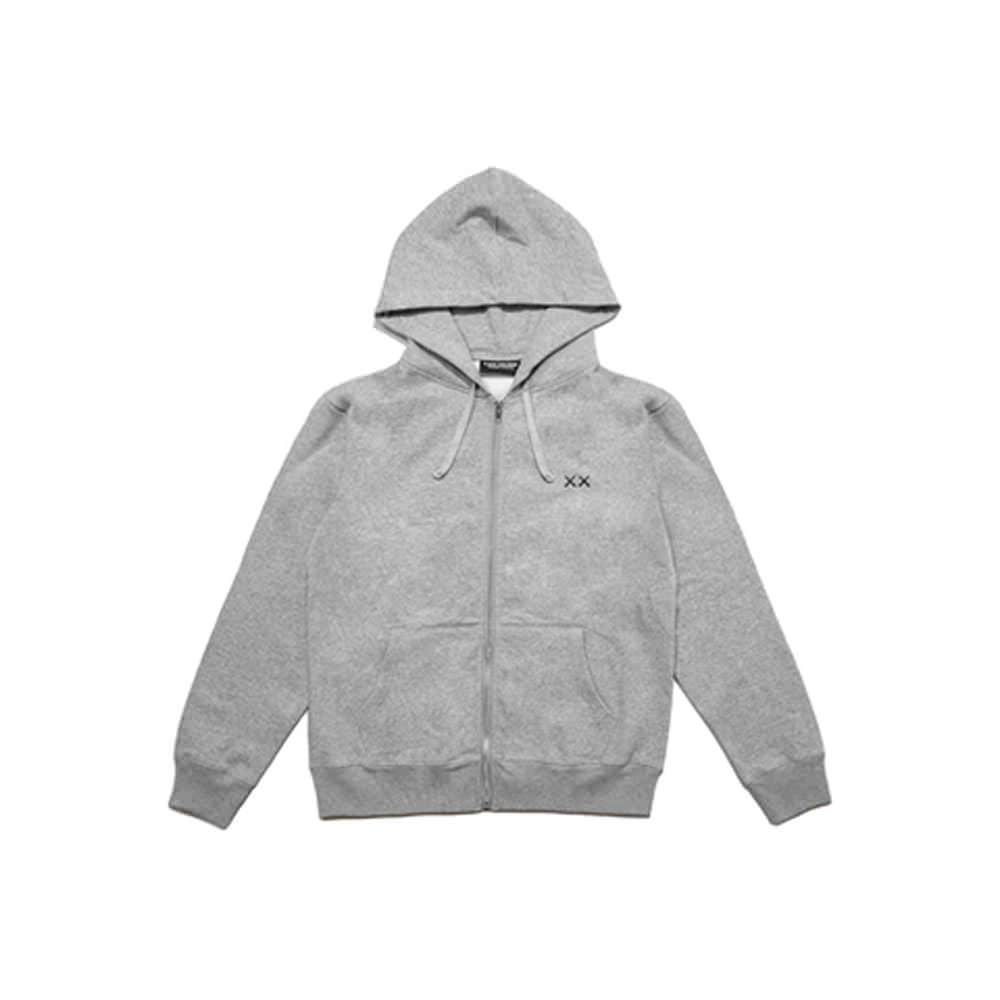 KAWS Holiday Changbai Mountain Zip Up Hoodie GreyKAWS Holiday Changbai ...