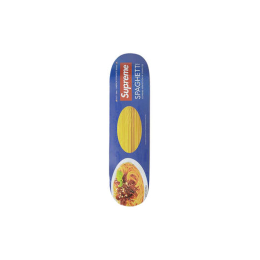 Supreme Spaghetti Skateboard Deck Blue