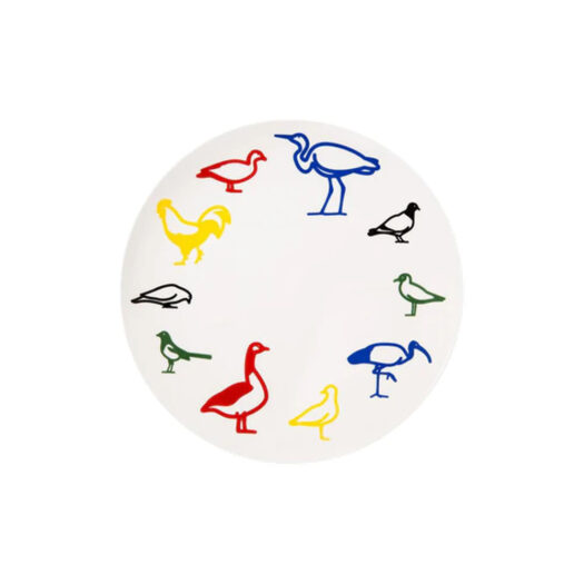 Artist Plate Project x Julian Opie Birds Plate (Edition of 250)