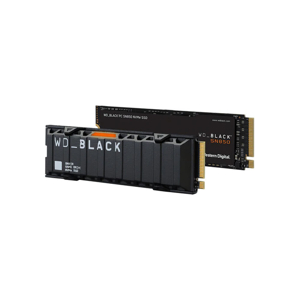 Western Digital WD_BLACK SN850 NVMe SSD 1TB (with Heatsink) WDS100T1XHE-00AFY0