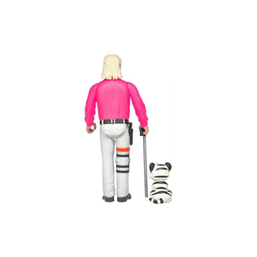 FYE Tiger King Joe Exotic Pink Shirt & White Cub Action Figure