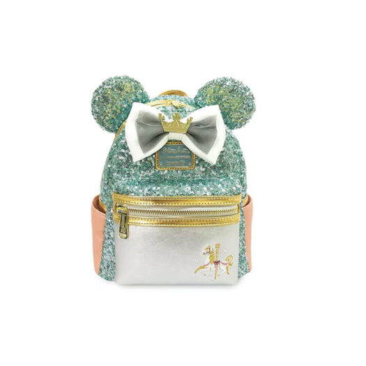 Disney Minnie Mouse Main Attraction July King Arthur Carrousel Mini Backpack