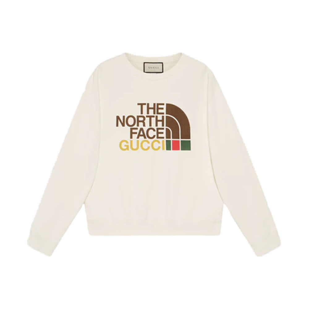 Gucci x The North Face Cotton Sweatshirt Ivory