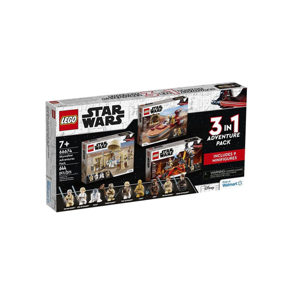 LEGO Star Wars Skywalker Adventures 3in1 Walmart Exclusive Set