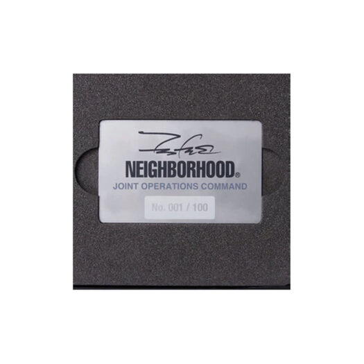 Futura x Neighborhood Booze Pointman (Edition of 100) Incense Chamber Black