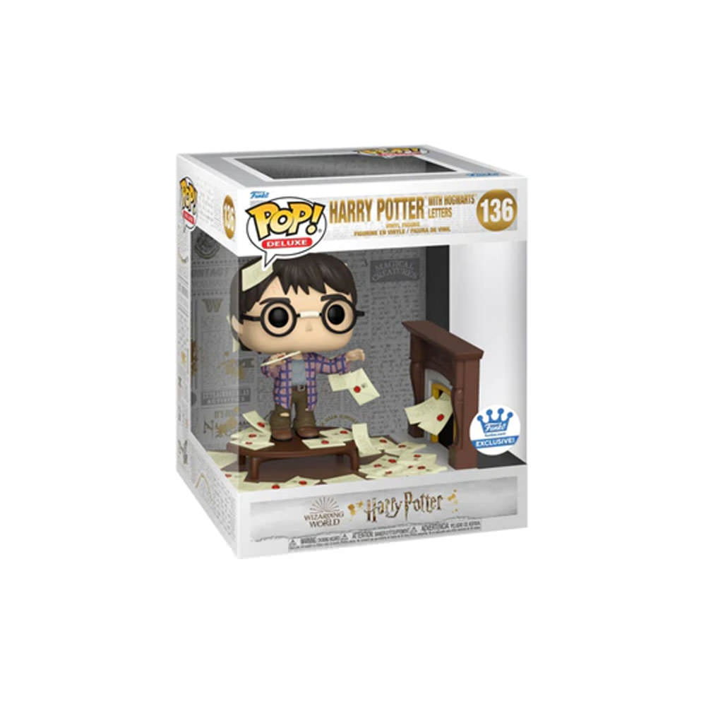 Funko Pop! Deluxe Harry Potter With Hogwarts Letters Funko Shop Exclusive Figure #136