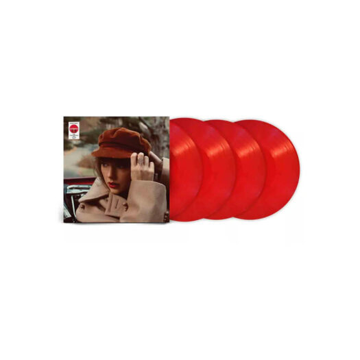 Taylor Swift Red (Taylor's Version) Target Exclusive 4XLP Vinyl Red