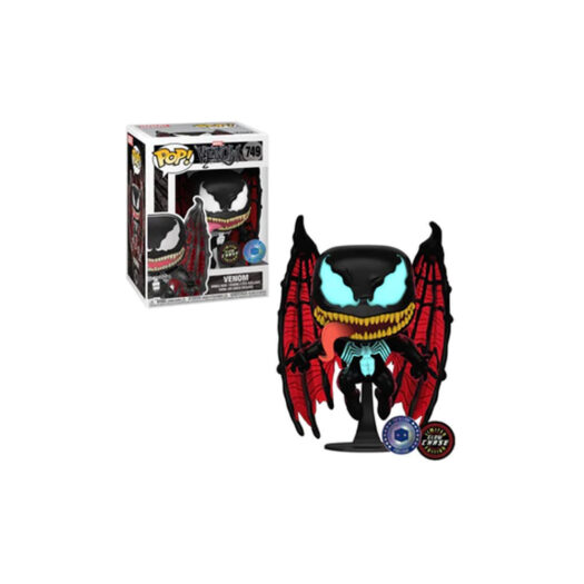 Funko Pop! Marvel Venom Bobble-Head Pop In A Box GITD Chase Exclusive Figure #749
