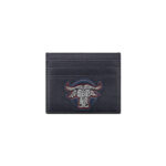 Dior And Shawn Flat Card Holder Navy