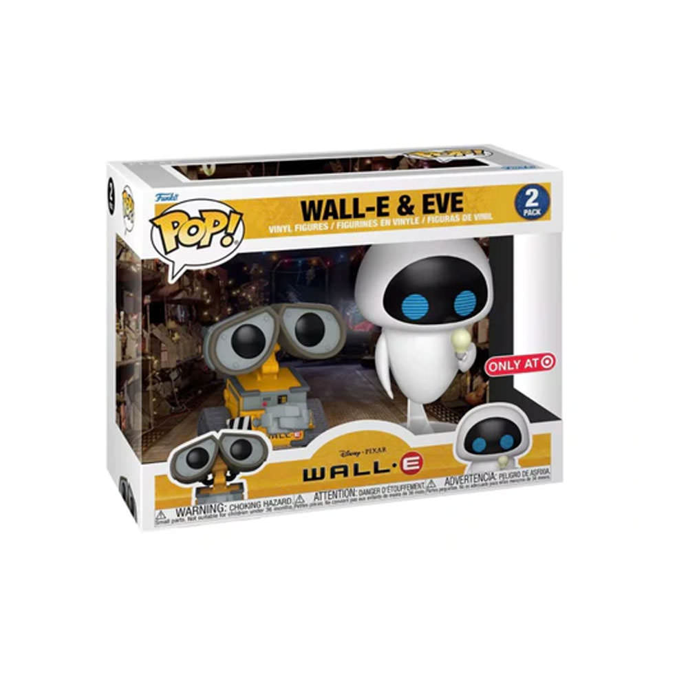 Funko Pop! Disney Wall-E & Eve Target Exclusive 2-Pack