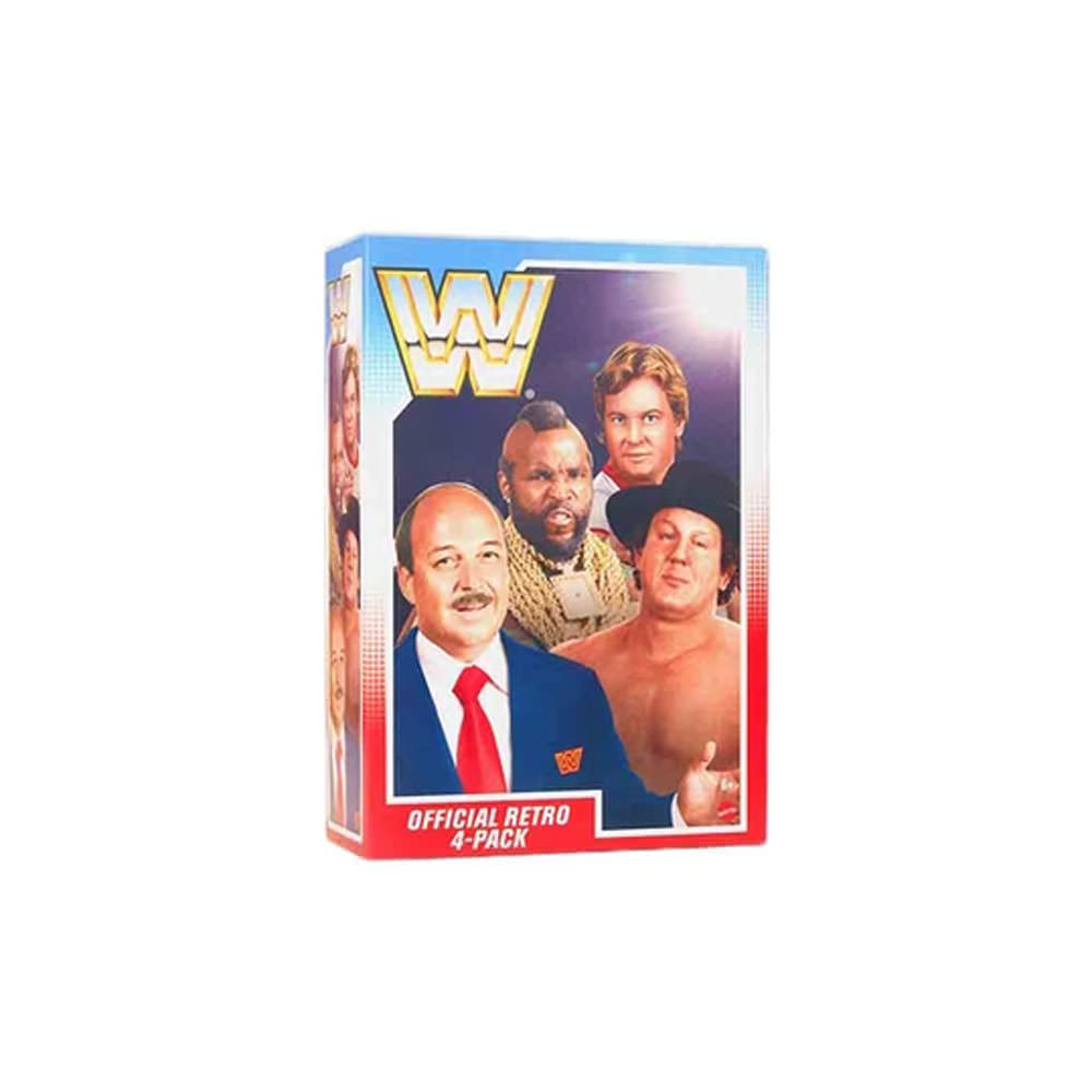 Mattel Creations WWE Retro Wave 1 Figure 4-Pack SetMattel Creations WWE ...