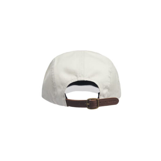 Supreme Washed Chino Twill Camp Cap Cap (SS22) Stone