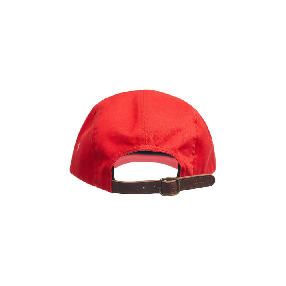 Supreme Washed Chino Twill Camp Cap Cap (SS22) RedSupreme Washed
