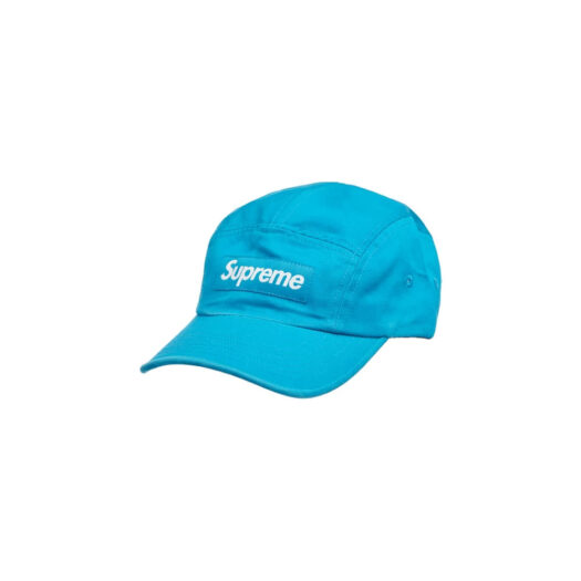Supreme Washed Chino Twill Camp Cap Cap (SS22) Teal