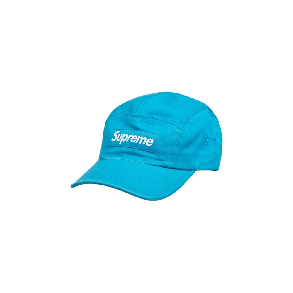Supreme Washed Chino Twill Camp Cap Cap (SS22) TealSupreme Washed