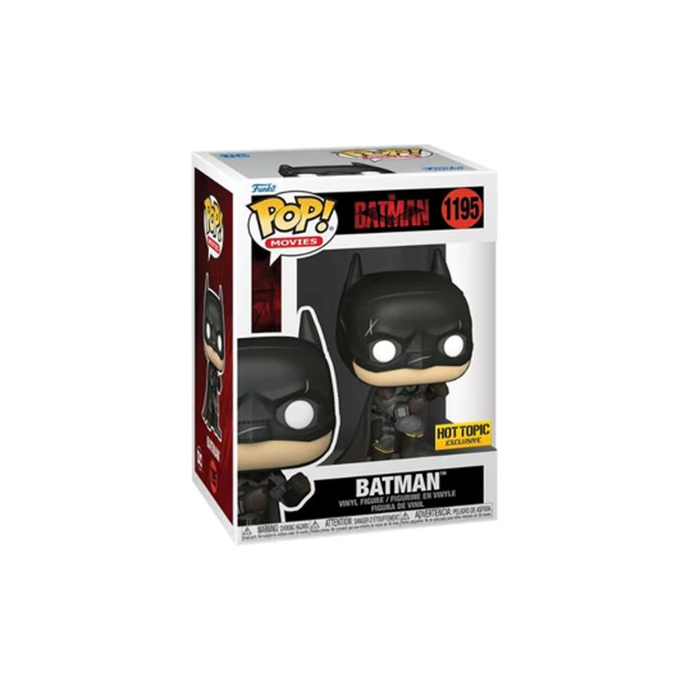 Funko Pop! Movies The Batman (Batman Battle Damaged) Hot Topic Exclusive Figure #1195