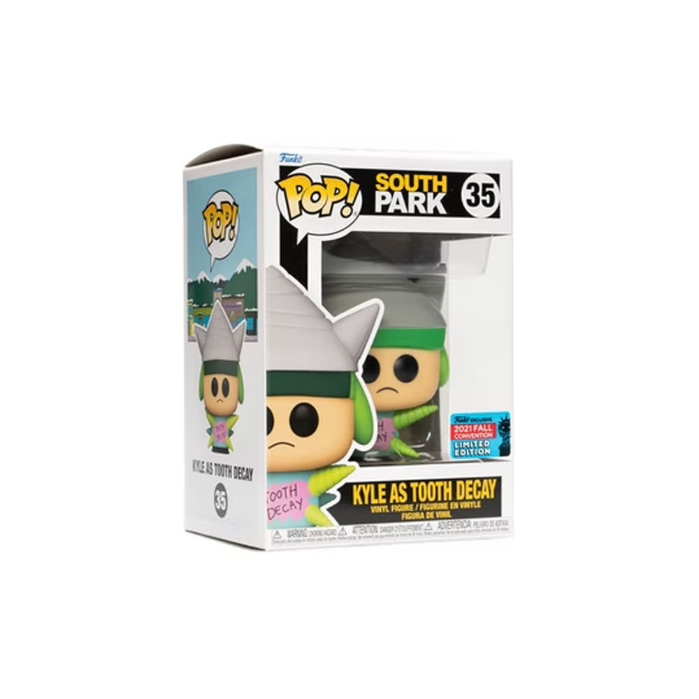 Funko Pop! South Park Kyle As Tooth Decay 2021 Fall Convention Exclusive Figure #35