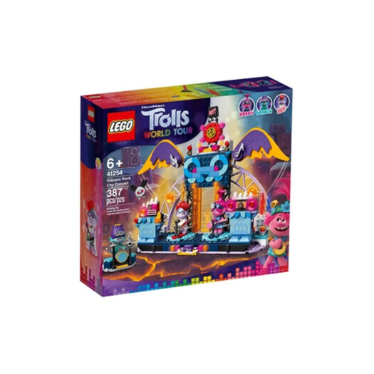 LEGO Trolls World Tour Volcano Rock City Concert Set 41254