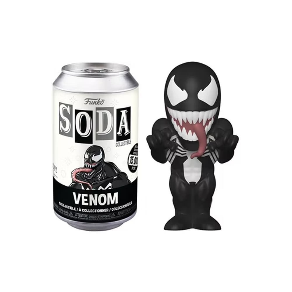 Funko Soda Marvel Venom Open Can Chase Figure