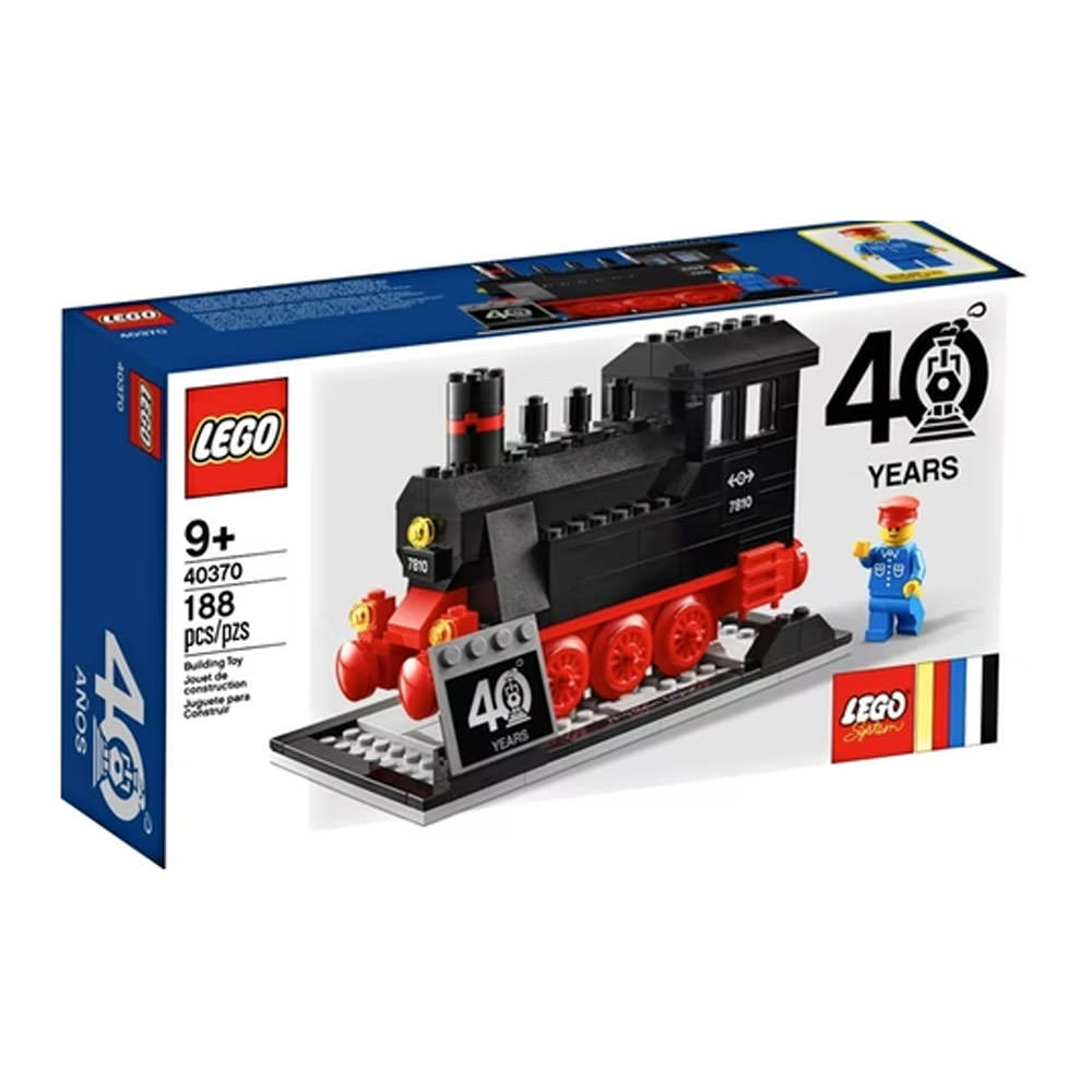 LEGO Steam Engine 40 Years Exclusive Set 40370