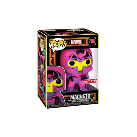Funko Pop! Marvel Magneto Target Exclusive (Blacklight) Bobble-Head Figure #799
