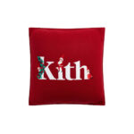Kith Kithmas Knit Throw Pillow Pyre