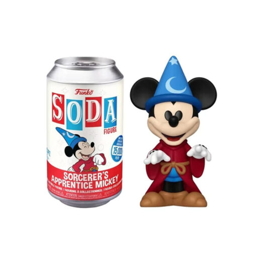 Funko Soda Disney Sorcerer's Apprentice Mickey Open Can Figure