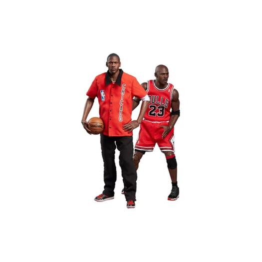Enterbay NBA Final Edition Michael Jordan Chicago Bulls Away 1/6 Action Figure Set