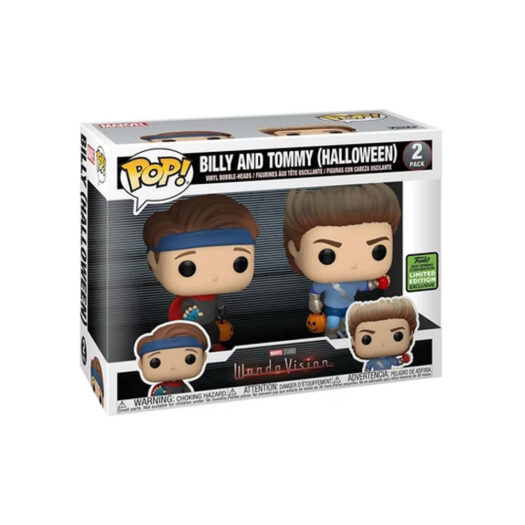 Funko Pop! Marvel WandaVision Billy and Tommy (Halloween) Spring Convention Exclusive 2 Pack