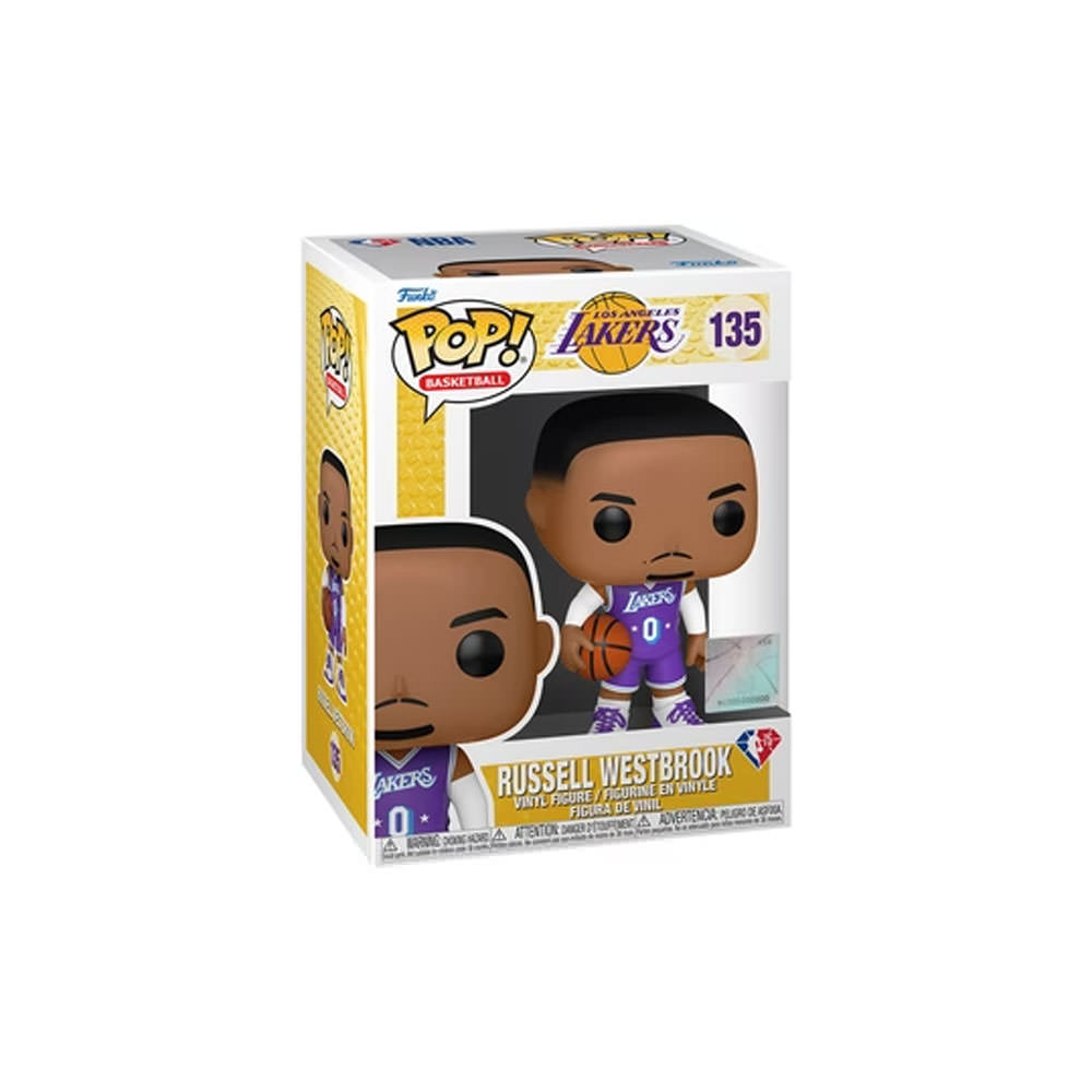 Funko Pop! Basketball NBA Los Angeles Lakers Russell Westbrook (City Edition Jersey) Figure #135