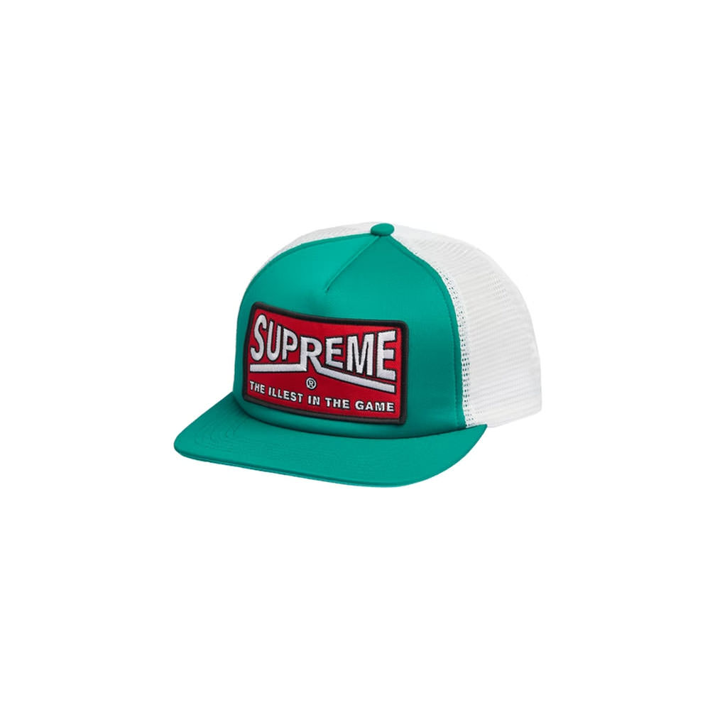 Supreme Illest Mesh Back 5-Panel GreenSupreme Illest Mesh Back 5