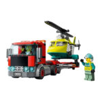LEGO City Rescue Helicopter Transport Set 60343