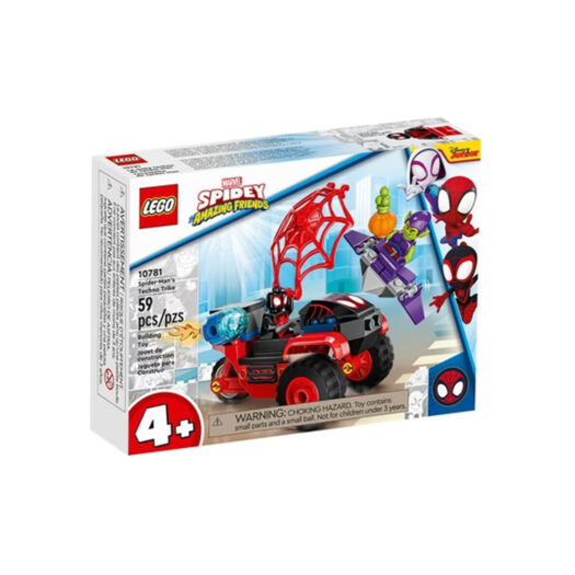 LEGO Marvel Spidey Amazing Friends Spider-Man's Techno Trike Set 10781