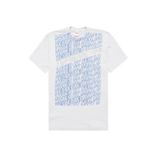 Supreme Respected Tee Pale Blue