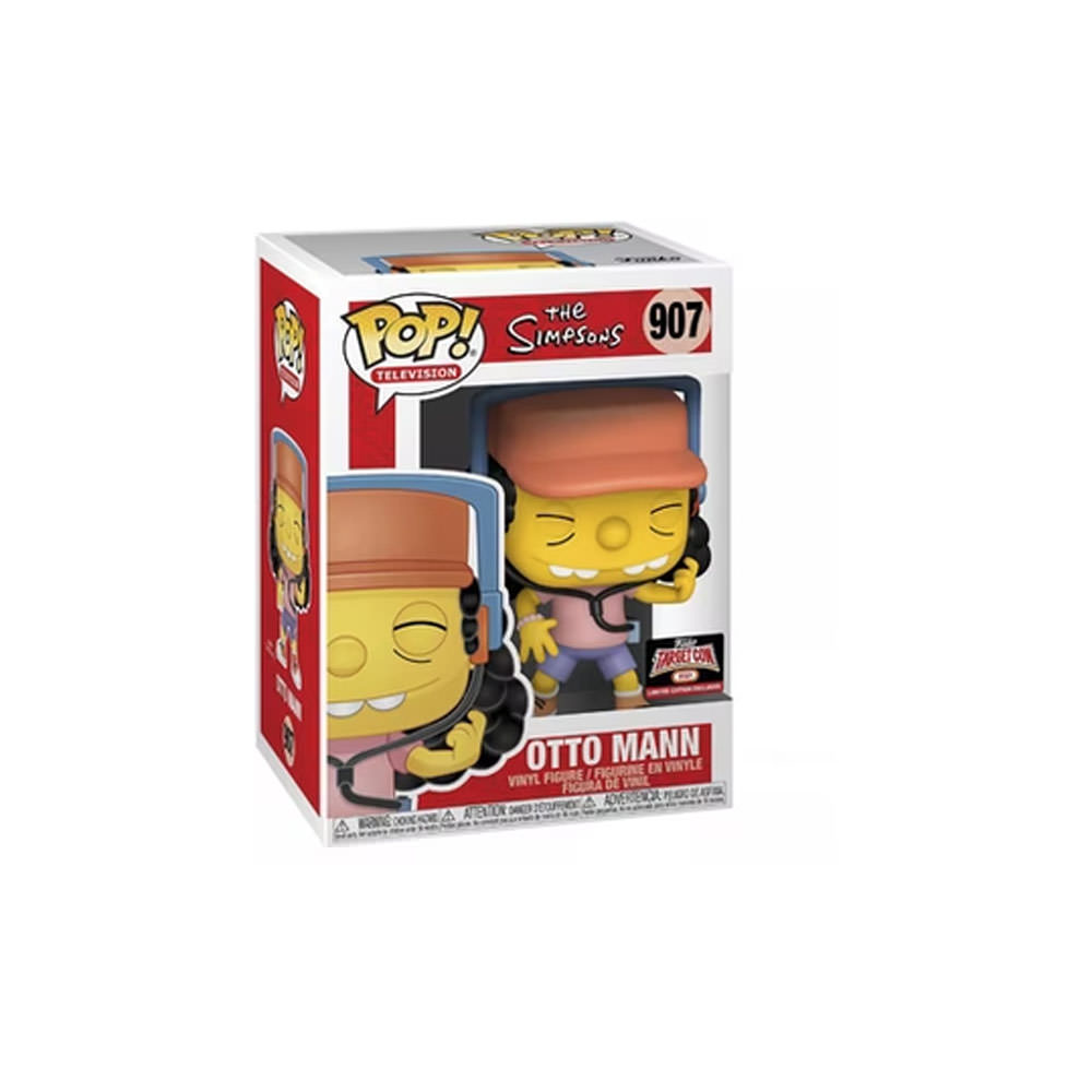 Funko Pop! Television The Simpsons Otto Mann Target Con Exclusive Figure #907