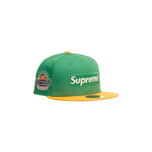Supreme 2-Tone Box Logo New Era Green