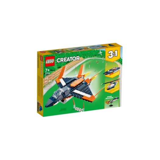 LEGO Creator 3 in 1 Supersonic Jet Set 31126