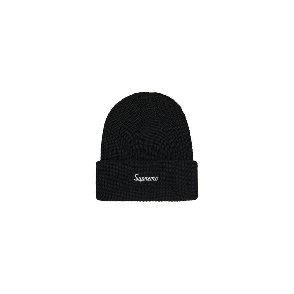 Supreme Loose Gauge Beanie Beanie (SS22) Black