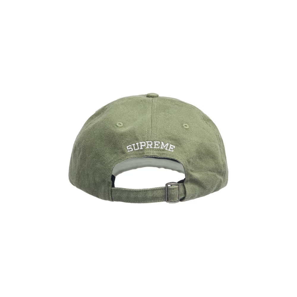 Supreme Kevlar Denim S Logo 6-Panel Red