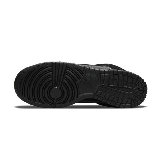 Nike Dunk Low Dover Street Market Triple Black Velvet