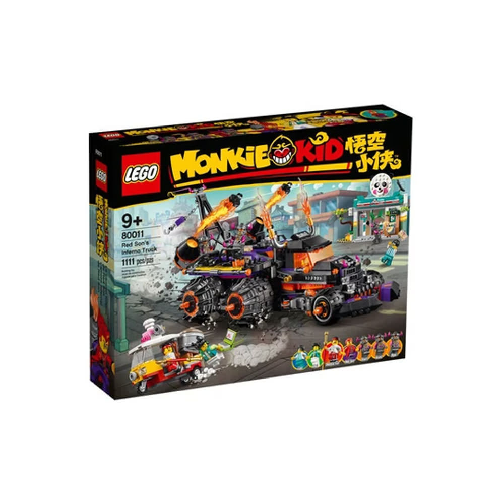 LEGO Monkie Kid Red Son’s Inferno Truck Set 80011