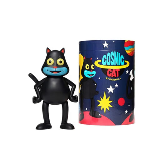 DABSMYLA Cosmic Cat Vinyl Art Figure Black