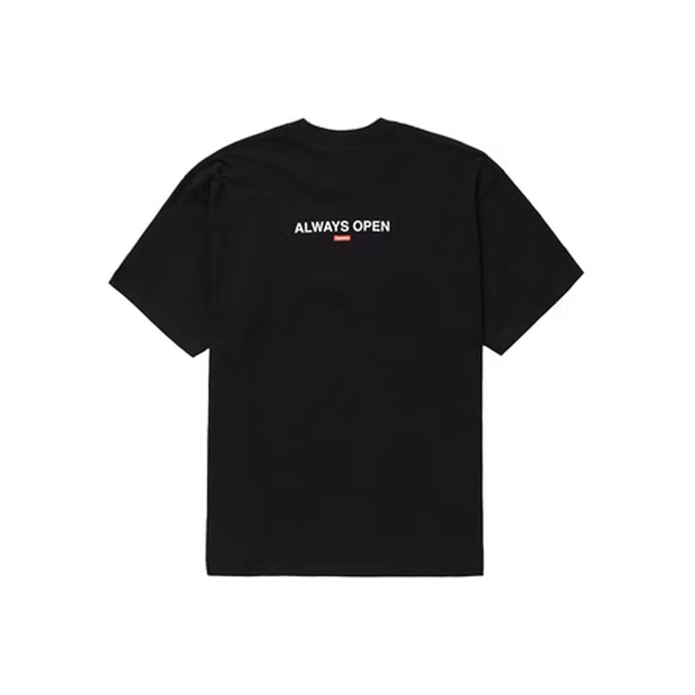 Supreme Gas Tee BlackSupreme Gas Tee Black - OFour